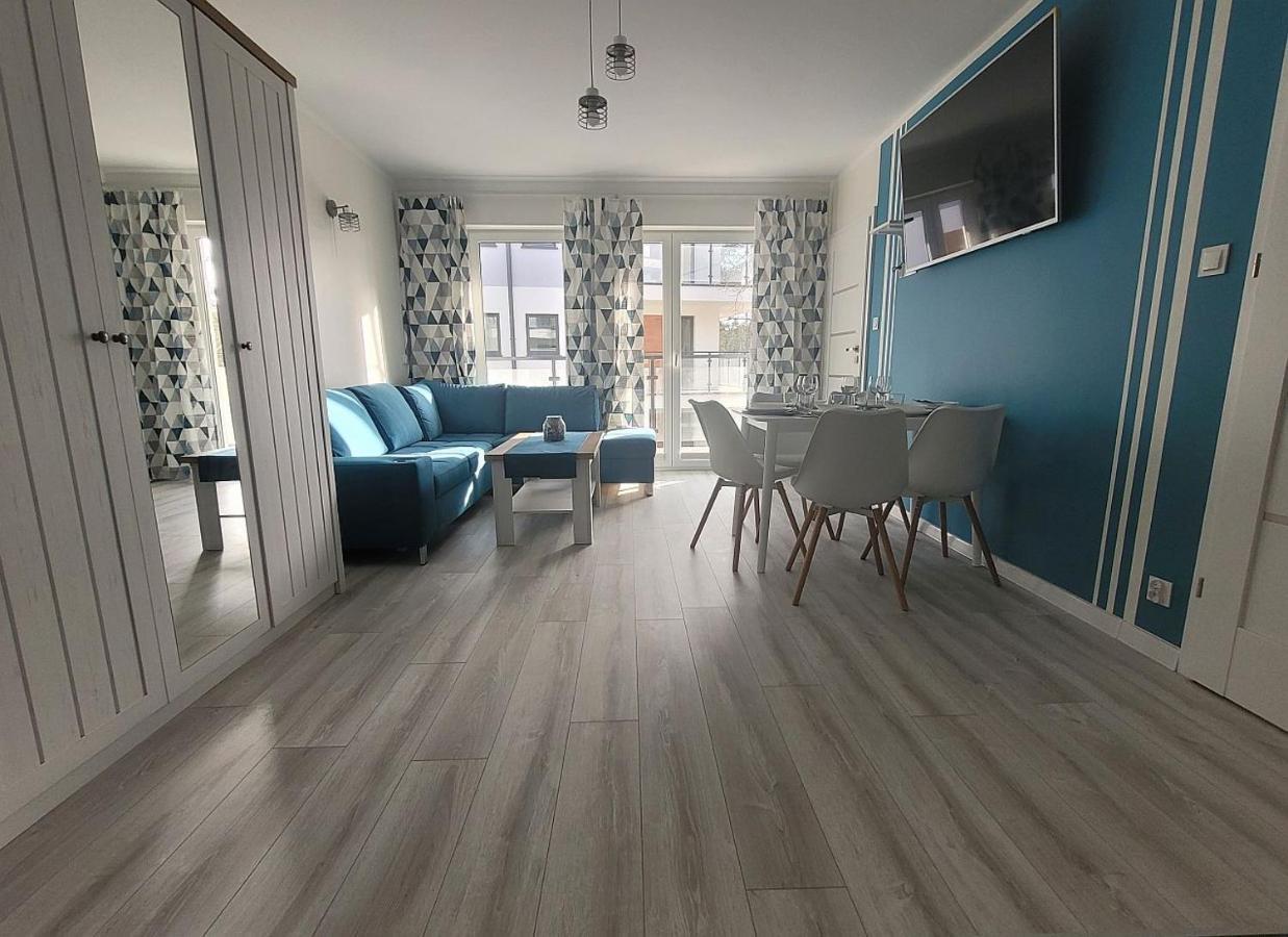 Pobierowo Baltic Apartament Turkusowy 외부 사진
