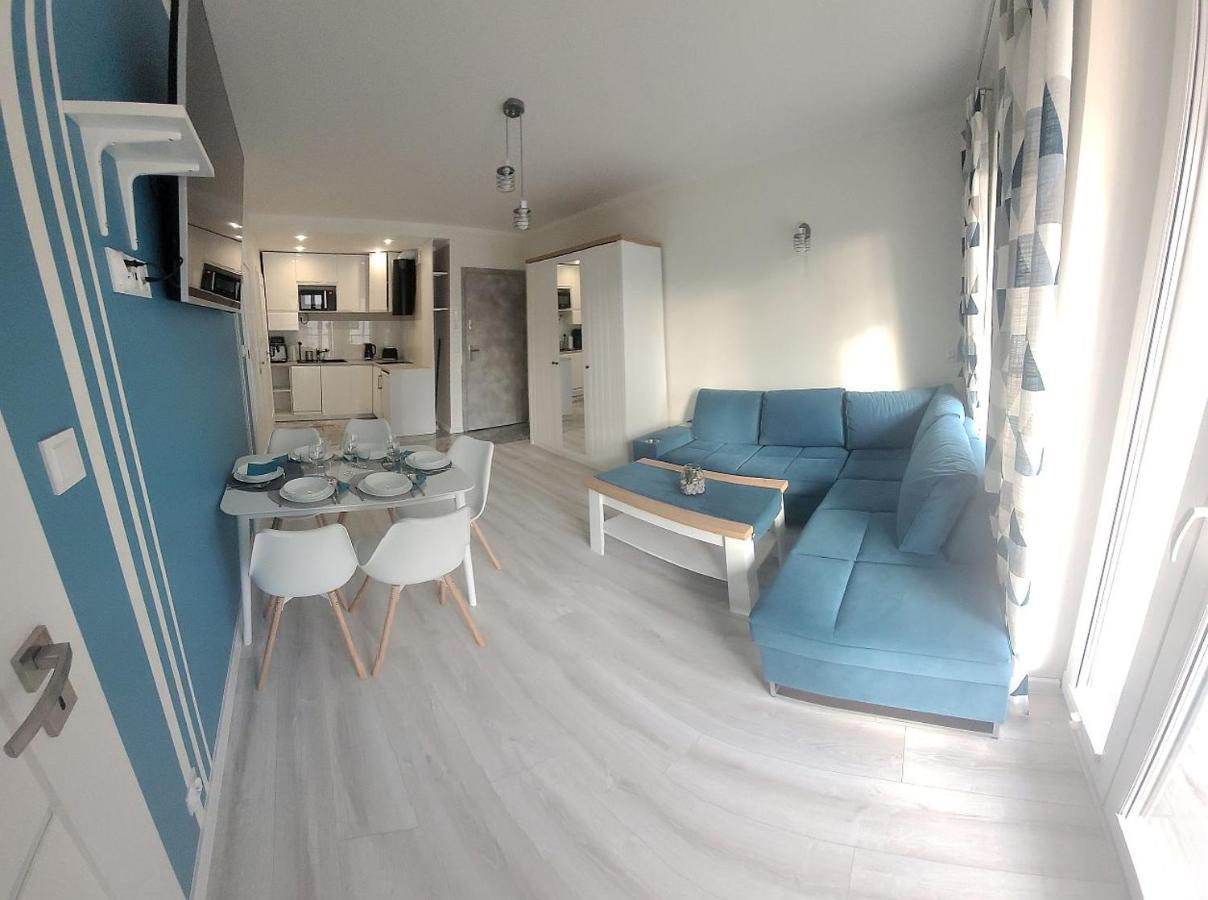 Pobierowo Baltic Apartament Turkusowy 외부 사진