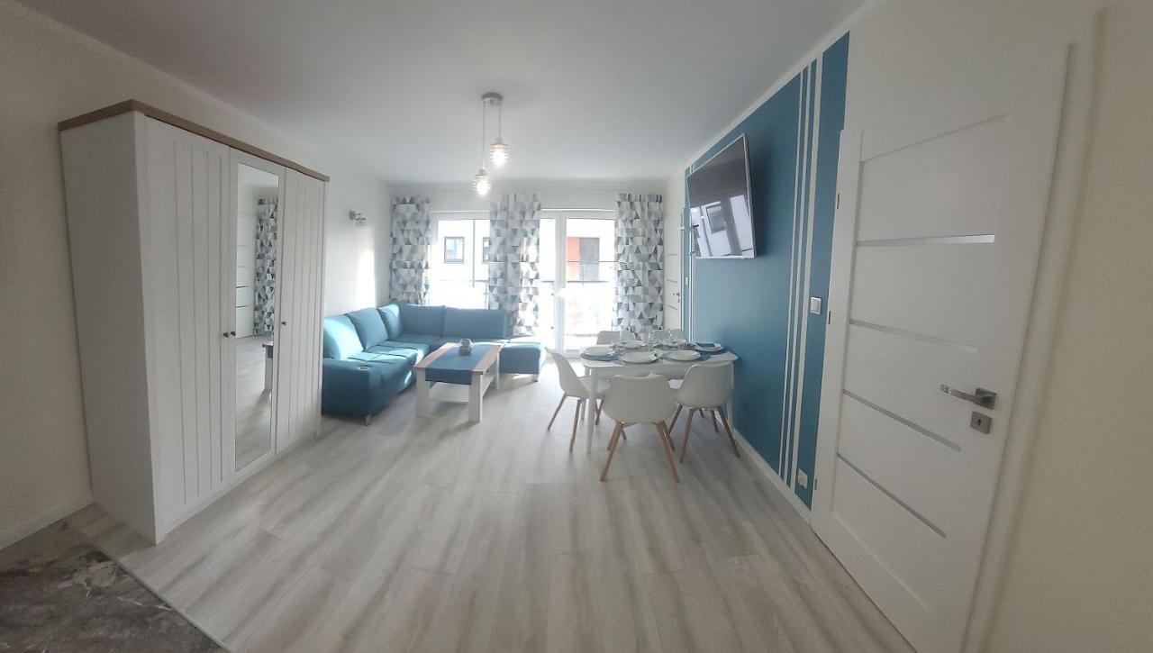 Pobierowo Baltic Apartament Turkusowy 외부 사진